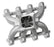 Single Plane Split-Design Race Intake Manifold- GM LS1/LS2/LS6 Carbureted Single Plane Split-Design Race Intake Manifold Fits All GM LS Gen III or IV Engines Equipped with LS1/LS2/LS6 Style Cathedral Port Cylinder Heads Holley