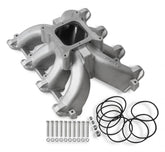 Single Plane Split-Design Race Intake Manifold- GM LS1/LS2/LS6 Carbureted Single Plane Split-Design Race Intake Manifold Fits All GM LS Gen III or IV Engines Equipped with LS1/LS2/LS6 Style Cathedral Port Cylinder Heads Holley