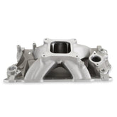 Strip Dominator Intake Chevy Small Block V8 Strip Dominator Intake Manifold 1957-1986 262ci-400ci, 1987-later with Aluminum Heads Holley