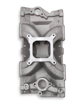 Single Plane Intake Manifold- Chevy Small Block V8 Intake Manifold 1957-1986 262ci-400ci, 1987-later with Aluminum Heads Holley