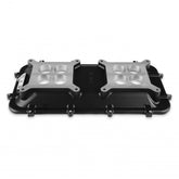 Mid-Rise Plenum Base Adapter Kit Black Mid-Rise Plenum Base Adapter Kit GM LS1/LS2/LS6 Black Holley