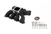 Single Plane Split-Design Race Intake Manifold- GM LS3/L92- Black -4150 Carbureted Single Plane Split-Design Race Intake Manifold Fits All GM LS Gen III or IV Engines Equipped with LS3/L92 Style Cylinder Heads Holley