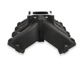 Single Plane Split-Design Race Intake Manifold- GM LS3/L92- Black -4150 Carbureted Single Plane Split-Design Race Intake Manifold Fits All GM LS Gen III or IV Engines Equipped with LS3/L92 Style Cylinder Heads Holley