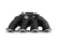 Single Plane Split-Design Race Intake Manifold- GM LS3/L92- Black -4150 Carbureted Single Plane Split-Design Race Intake Manifold Fits All GM LS Gen III or IV Engines Equipped with LS3/L92 Style Cylinder Heads Holley