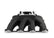 Single Plane Split-Design Race Intake Manifold- GM LS3/L92- Black -4150 Carbureted Single Plane Split-Design Race Intake Manifold Fits All GM LS Gen III or IV Engines Equipped with LS3/L92 Style Cylinder Heads Holley