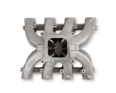 Single Plane Split-Design Race Intake Manifold- GM LS3/L92-4150 Carbureted Single Plane Split-Design Race Intake Manifold Fits All GM LS Gen III or IV Engines Equipped with LS3/L92 Cylinder Heads Holley