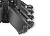 Single Plane EFI 4500 Split-Design Race Intake Manifold- GM LS1/LS2/LS6 Black Finish with Fuel Rails Holley