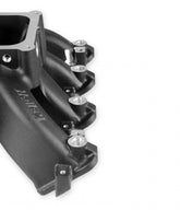 Single Plane EFI 4500 Split-Design Race Intake Manifold- GM LS1/LS2/LS6 Black Finish with Fuel Rails Holley