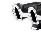Single Plane EFI 4500 Split-Design Race Intake Manifold- GM LS1/LS2/LS6 Black Finish with Fuel Rails Holley