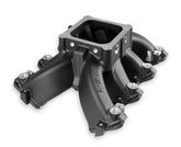 Single Plane EFI 4500 Split-Design Race Intake Manifold- GM LS1/LS2/LS6 Black Finish with Fuel Rails Holley