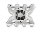 Single Plane EFI 4500 Split-Design Race Intake Manifold- GM LS1/LS2/LS6 Cast Finish with Fuel Rails Holley