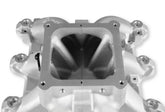 Single Plane EFI 4500 Split-Design Race Intake Manifold- GM LS1/LS2/LS6 Cast Finish with Fuel Rails Holley