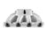 Single Plane EFI 4500 Split-Design Race Intake Manifold- GM LS1/LS2/LS6 Cast Finish with Fuel Rails Holley