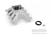 Single Plane 4500 Carbureted Split-Design Race Intake Manifold GM LS1/LS2/LS6 Fits GM LS1/LS2/LS6 Carbureted with Cast Finish Holley