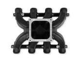 Single Plane 4500 Carbureted Split-Design Race Intake Manifold GM LS1/LS2/LS6 Fits GM LS1/LS2/LS6 Carbureted with Black Finish Holley