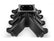 Single Plane 4500 Carbureted Split-Design Race Intake Manifold GM LS1/LS2/LS6 Fits GM LS1/LS2/LS6 Carbureted with Black Finish Holley