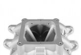 Single Plane 4500 Carbureted Split-Design Race Intake Manifold GM LS1/LS2/LS6 Fits GM LS1/LS2/LS6 Carbureted with Cast Finish Holley