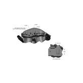 351W Ford Hi-Ram EFI Manifold with Side Mount Top 351W Ford Hi-Ram Intake Manifold with 95mm 1986-95 Ford 5.0 Throttle Body Flange Side Mount Top Holley