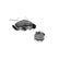 351W Ford Hi-Ram EFI Manifold with Side Mount Top 351W Ford Hi-Ram Intake Manifold with 95mm 1986-95 Ford 5.0 Throttle Body Flange Side Mount Top Holley