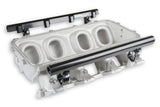 Satin Finish with Single Injector manifold and fuel rails 300-600