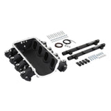 Holley Ultra Lo-Ram Manifold Base and Port Injection Fuel Rails- GM Gen V LT 300-713BK