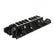 Systemax Intake Ford Small Block V8 Black Ceramic Coated EFI Intake Manifold 1986-1995 5.0L Upper and Lower E.O Legal Black Ceramic Coated Finish Holley