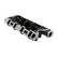 Systemax Intake Ford Small Block V8 Black Ceramic Coated EFI Intake Manifold 1986-1995 5.0L Upper and Lower E.O Legal Black Ceramic Coated Finish Holley