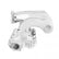 Systemax Intake Ford Small Block V8 EFI Intake Manifold 1986-1995 5.0L Upper and Lower E.O Legal Shiny Finish Holley