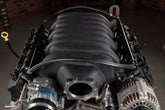 Low-Profile Intake Manifold Godzilla Black Powdercoat Fits Ford 7.3L Godzilla Engine Holley