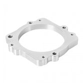 Throttle Body Adapter Ford 7.3L Low-Profile Intake Manifold GT500 Throttle Body Allows Fitment of a 2020-2023 Ford GT500 Throttle Body to Low-Profile 7.3L Godzilla Intake Manifold Holley