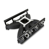 Single Plane Intake Manifold for Gen III Hemi, EFI Black Fits 2009-2023 5.7-liter, 2005-2010 6.1-liter and 2011-2023 6.4-liter Chrysler Gen III Hemi Engines Holley