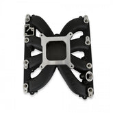 Single Plane Intake Manifold for Gen III Hemi, EFI Black Fits 2009-2023 5.7-liter, 2005-2010 6.1-liter and 2011-2023 6.4-liter Chrysler Gen III Hemi Engines Holley