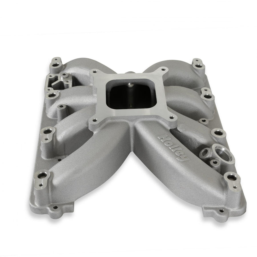 Single Plane Intake Manifold for Gen III Hemi, EFI Fits 2009-2023 5.7-liter, 2005-2010 6.1-liter and 2011-2023 6.4-liter Chrysler Gen III Hemi Engines Holley