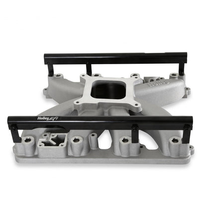 Single Plane Intake Manifold for Gen III Hemi, EFI Fits 2009-2023 5.7-liter, 2005-2010 6.1-liter and 2011-2023 6.4-liter Chrysler Gen III Hemi Engines Holley