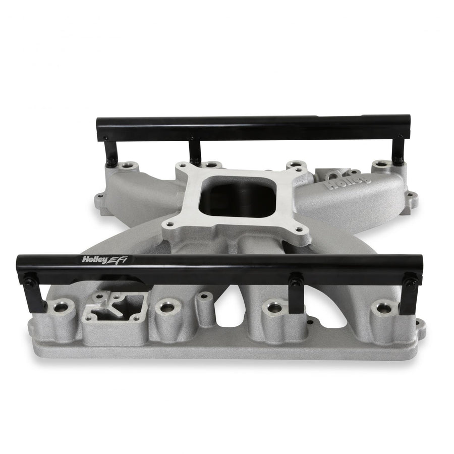 Single Plane Intake Manifold for Gen III Hemi, EFI Fits 2009-2023 5.7-liter, 2005-2010 6.1-liter and 2011-2023 6.4-liter Chrysler Gen III Hemi Engines Holley