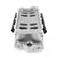 Hi-Ram EFI Intake Manifold Kit Small Block Chevy Small Block Chevy Hi-Ram Intake Manifold with 105mm LS Throttle Body Flange Plenum Top Holley