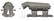 Hi-Ram EFI Intake Manifold Kit Small Block Chevy Small Block Chevy Hi-Ram Intake Manifold with 105mm LS Throttle Body Flange Plenum Top Holley