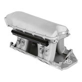 Hi-Ram EFI Intake Manifold Kit Big Block Chevy Hi-Ram Intake Manifold with 105mm LS Geniv Type Throttle Body Flange Type Plenum Top A -10AN Fuel Rail Kit Is Included Holley