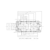 Hi-Ram EFI Intake Manifold Kit Big Block Chevy Hi-Ram Intake Manifold with 2x4 4150 Plenum Top a -10AN Fuel Rail Kit Is Included Holley