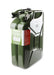 Jerry Can Green 5.3 Gallon 20 Liter Steel w/ Safety Cap and Spout Anvil Offroad