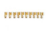 Spark Plug Wire Set- 7Mm-Super Stock-Copper Core-Universal Straight Boots Yellow 3008 Universal Fit ACCEL