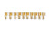 Spark Plug Wire Set- 7Mm-Super Stock-Copper Core-Universal Straight Boots Yellow 3008 Universal Fit ACCEL