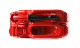 Jerry Can Red 5.3 Gallon 20 Liter Steel w/ Safety Cap and Spout Anvil Offroad