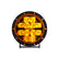 Rigid Industries 360-Series 6in SAE Fog w/ Amber PRO Lens - White (Pair)