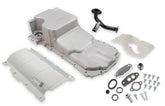 GM Gen V LT Swap Oil Pan Oil Return Not Machined GM Gen V LT Swap Oil Pan Same Dimensions As 302-20 Oil Return Boss CAN Be Drilled and Tapped Holley