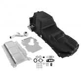 GM LT Swap Oil Pan 4WD / Truck / Off-Road Black Fits 1973-1987 GM K10 LT Swapped Trucks and Other 4WD LT Swap Projects Holley