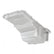 GM LS Swap Oil Pan Most Front Clearance No Drain-Back Holes Fits LS Swapped Vehicles Requiring Even More Clearance Than the 302-1 and 302-2 Same As 302-3 But Without Drain-Back and Plugs Holley