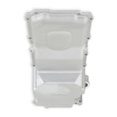 GM LS Swap Oil Pan Most Front Clearance No Drain-Back Holes Fits LS Swapped Vehicles Requiring Even More Clearance Than the 302-1 and 302-2 Same As 302-3 But Without Drain-Back and Plugs Holley