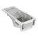 GM LS Swap Oil Pan Most Front Clearance No Drain-Back Holes Fits LS Swapped Vehicles Requiring Even More Clearance Than the 302-1 and 302-2 Same As 302-3 But Without Drain-Back and Plugs Holley