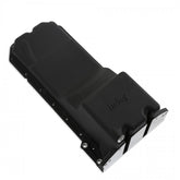Gen III Hemi Swap Oil Pan Black Fits Gen III Hemi Hellcat Engines 2015-Up 6.2L Supercharged Engines Rear-Sump Design Fits Most Trucks Holley